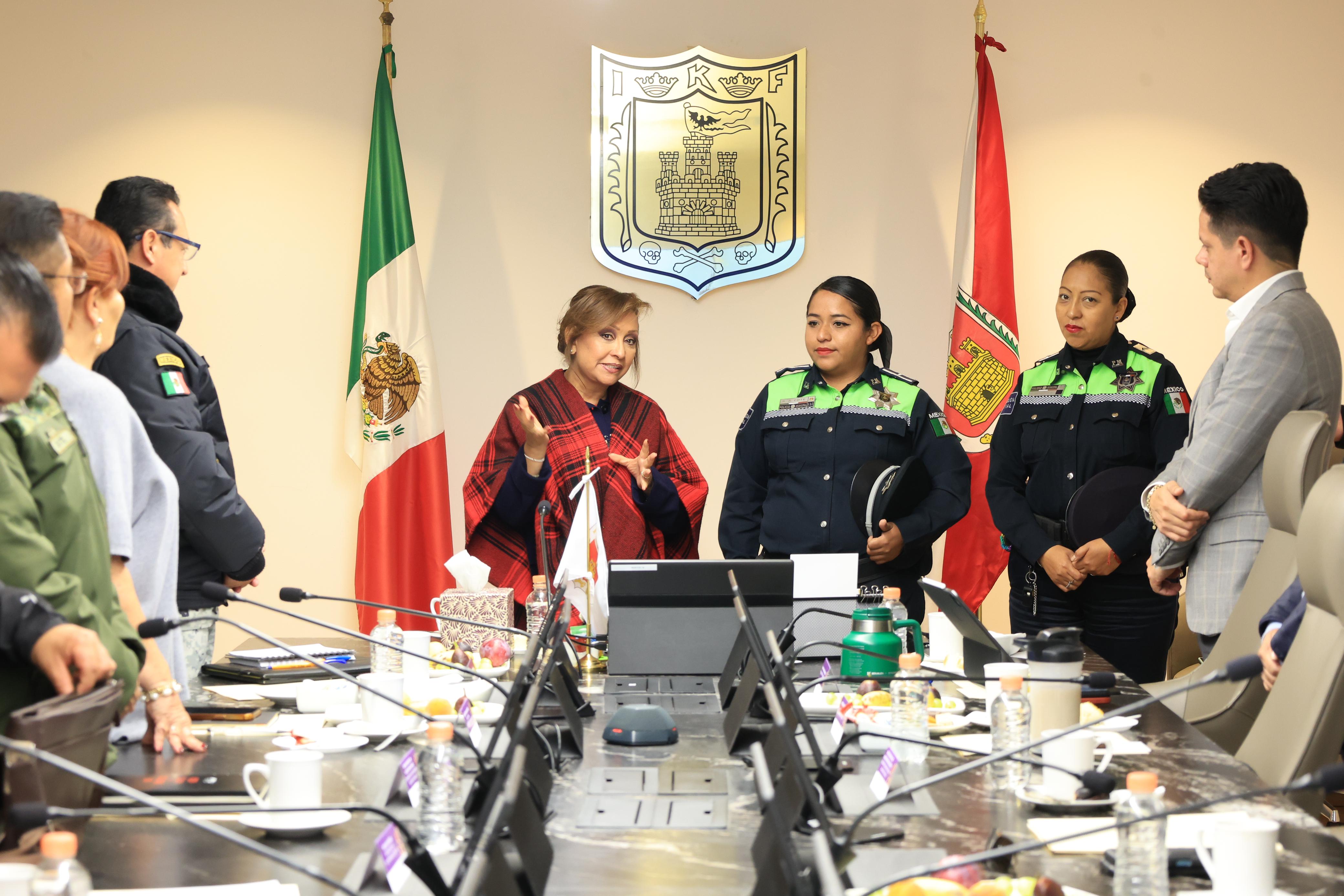 Reconoce Mesa Estatal de Seguridad a Policías Municipales de Chiautempan